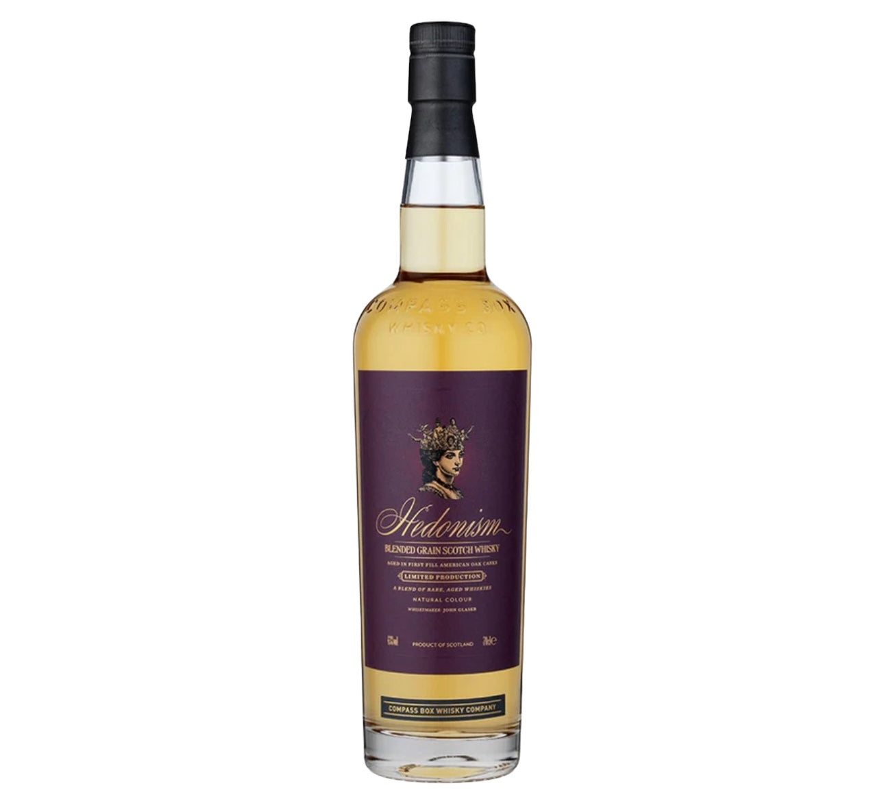 Compass Box Hedonism Blended Grain Scotch Whisky 750ml