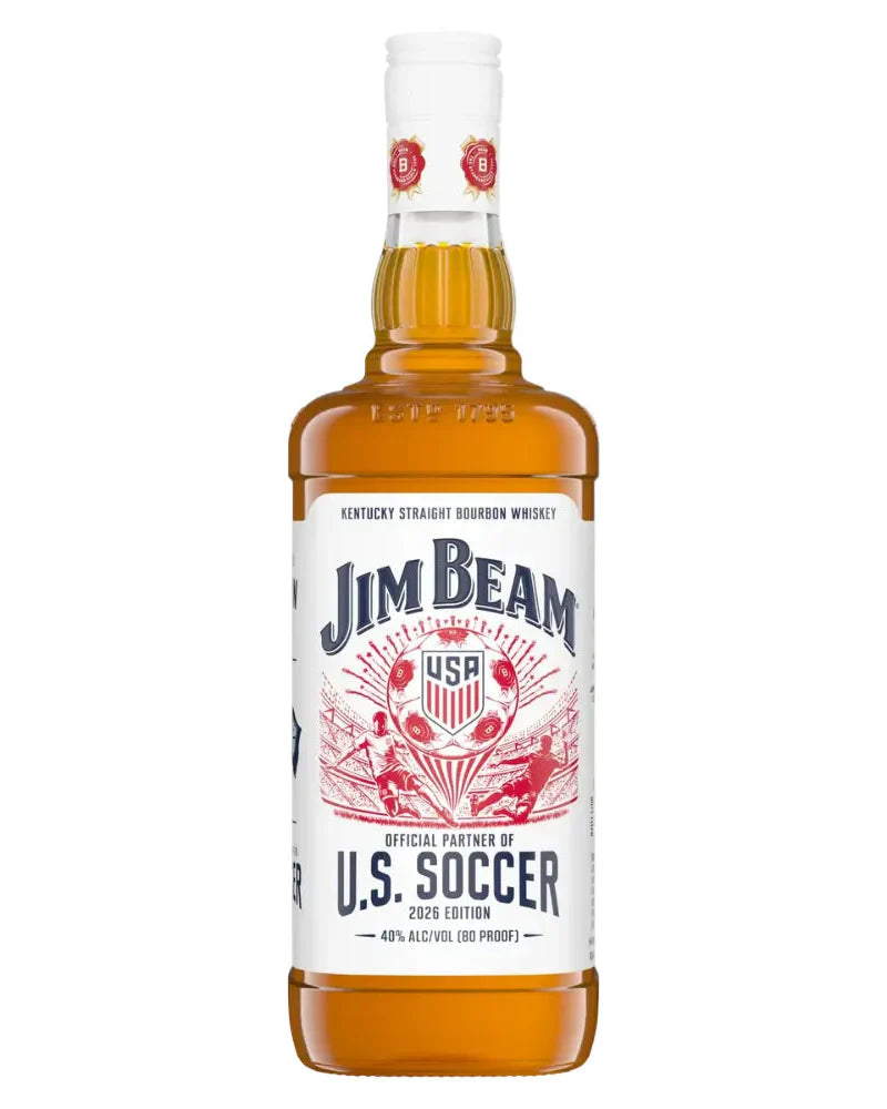 2026 Jim Beam Limited Edition US Soccer Kentucky Straight Bourbon Whiskey