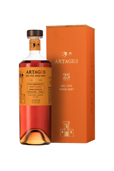 Artages Single Cepage 25 Year Old Armenian Brandy 700ml