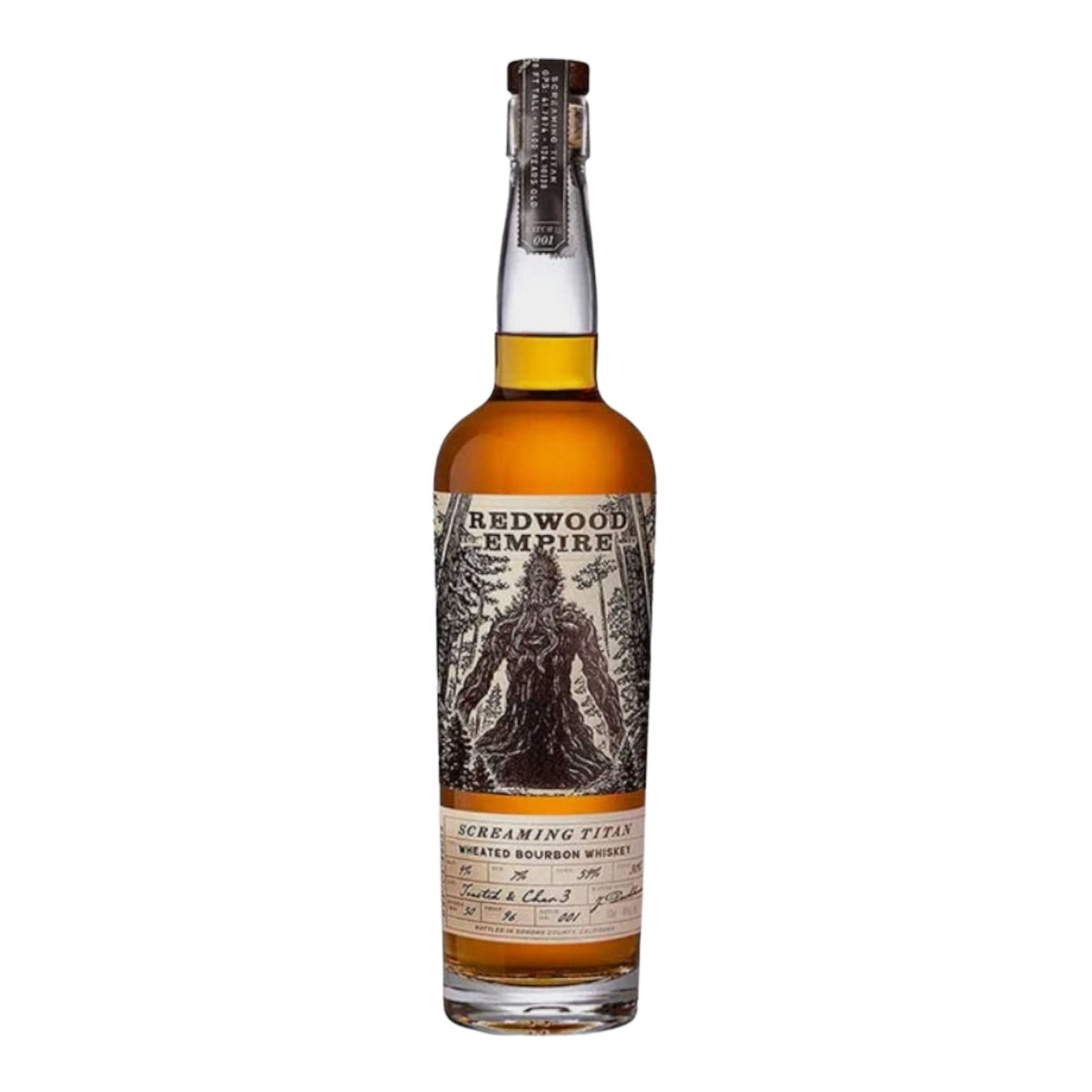 Redwood Empire Screaming Titan Batch #2 Wheated Bourbon Whiskey 750ml