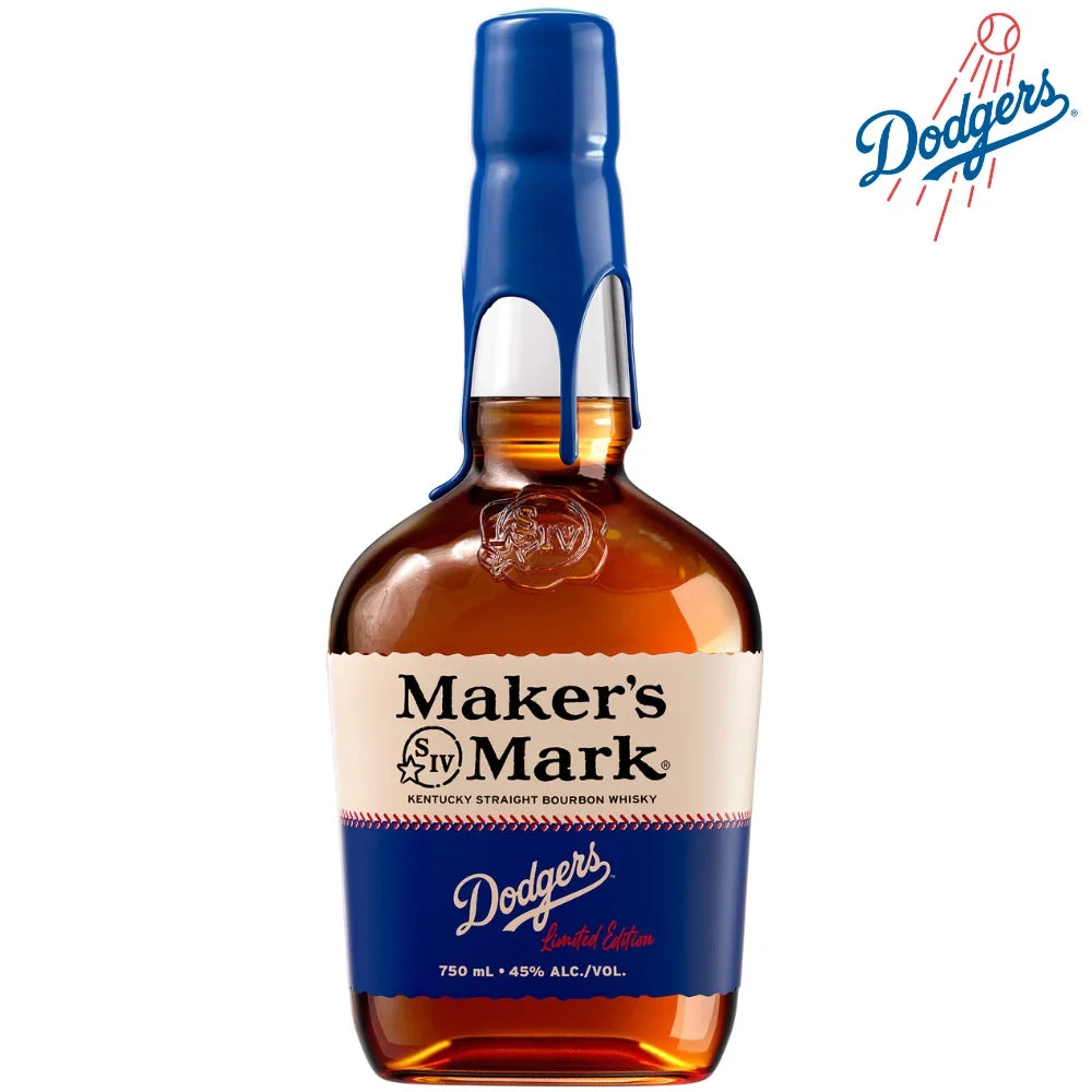 2026 Maker's Mark LA Dodgers Limited Edition Kentucky Straight Bourbon Whisky 750ml