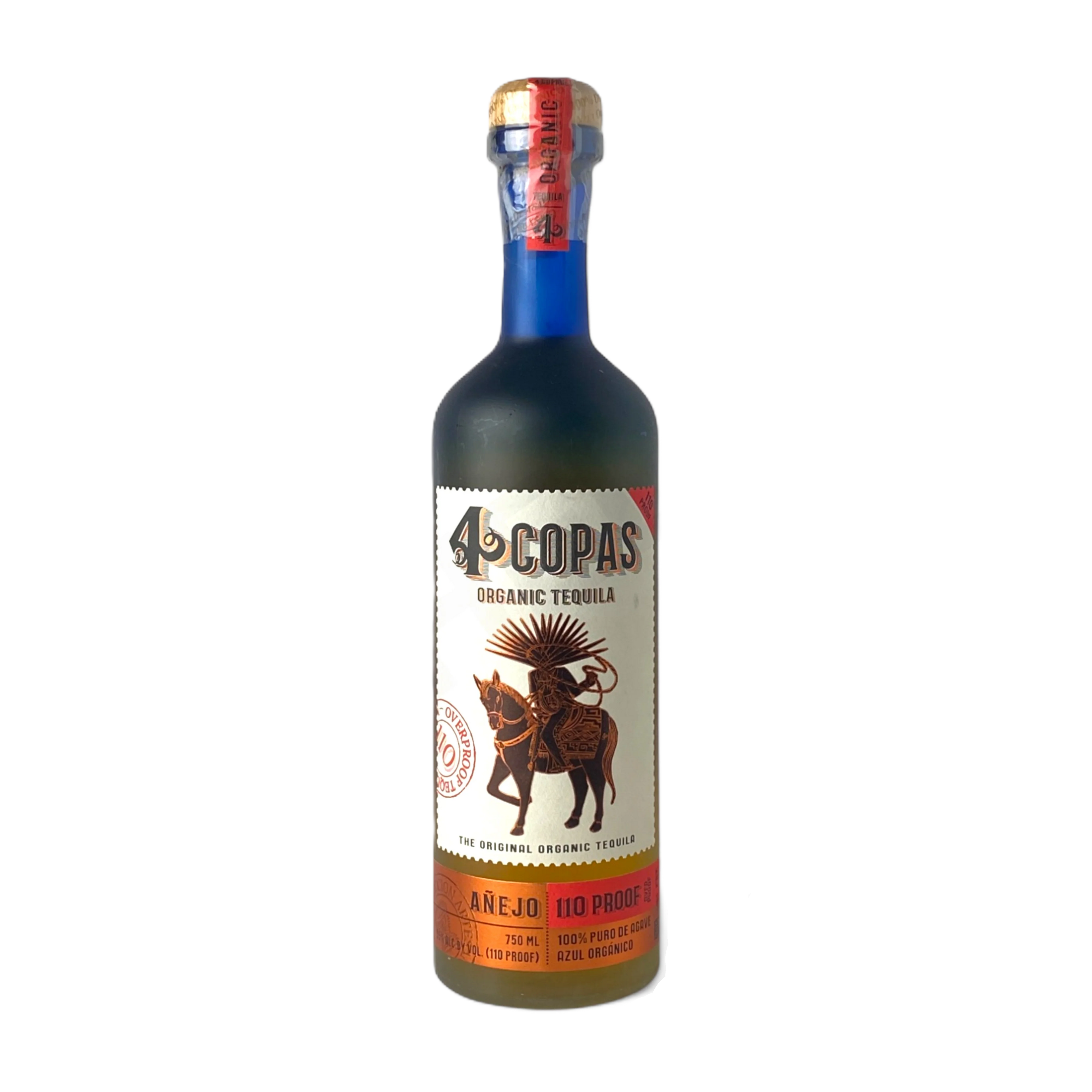 4 Copas Anejo The Original Organic 750 ml