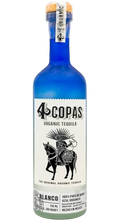 4 Copas Tequila Blanco 750 ml