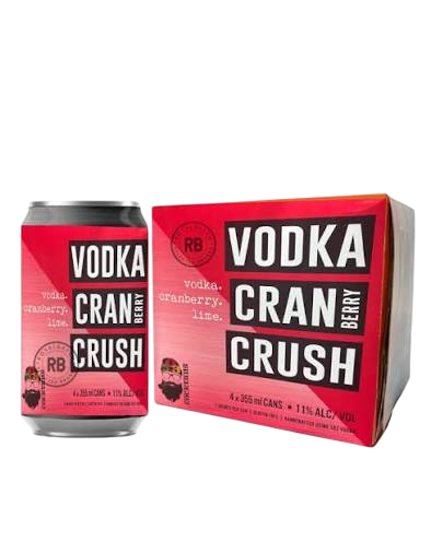 503 Distilling Cranberry Crush Vodka 4 Pack 355 ml