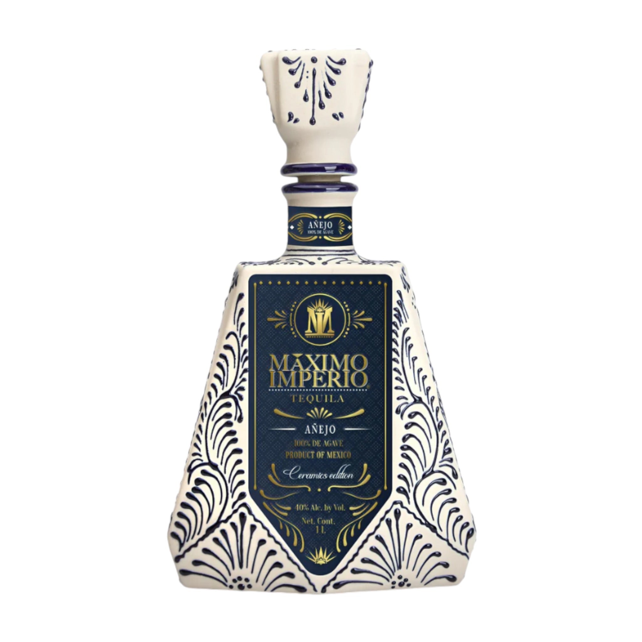 Maximo Imperio Anejo Ceramic Tequila 1Lt