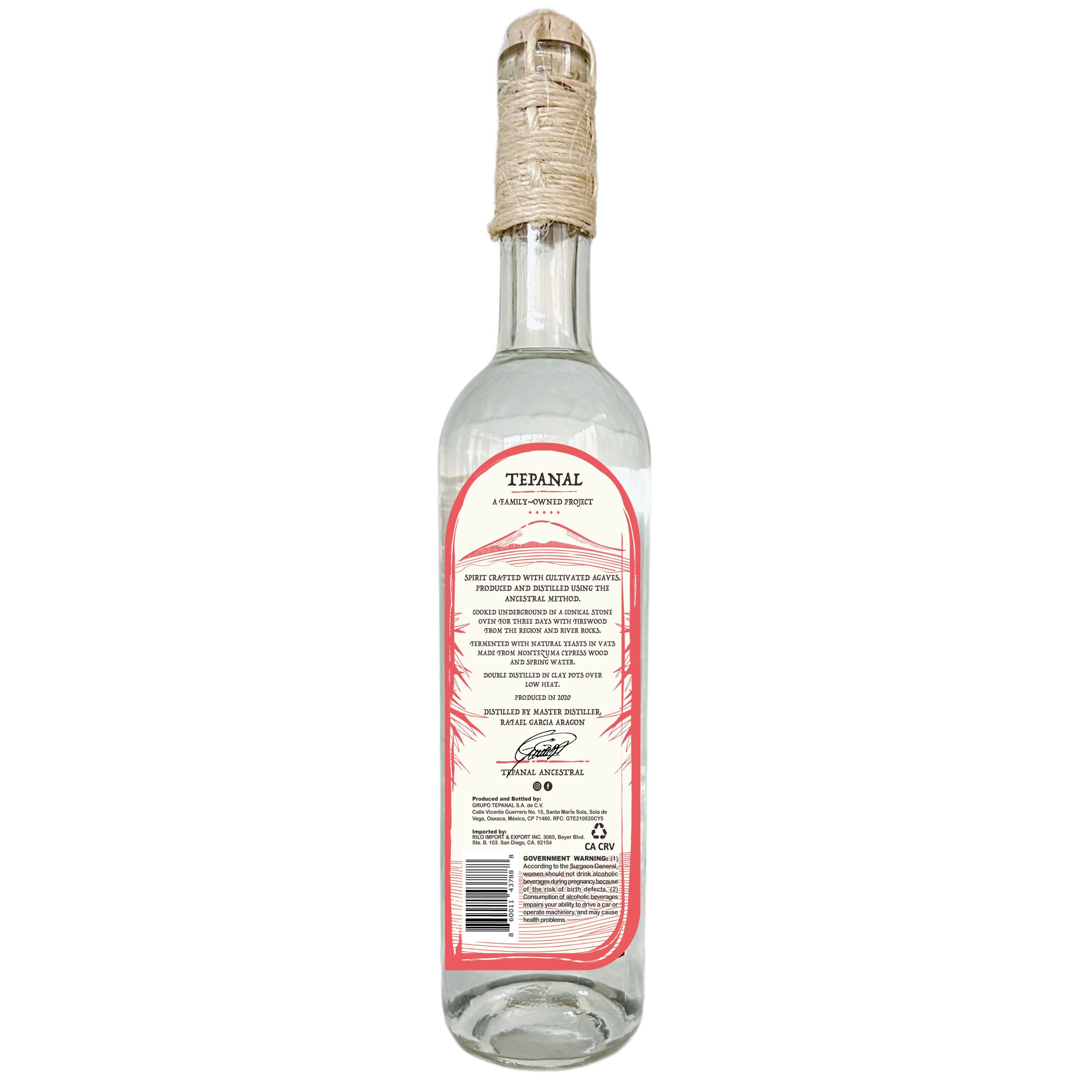 Tepanal Madurado Coyote Batch 3 : CO202003 Ancestral Agave Spirit 750ml