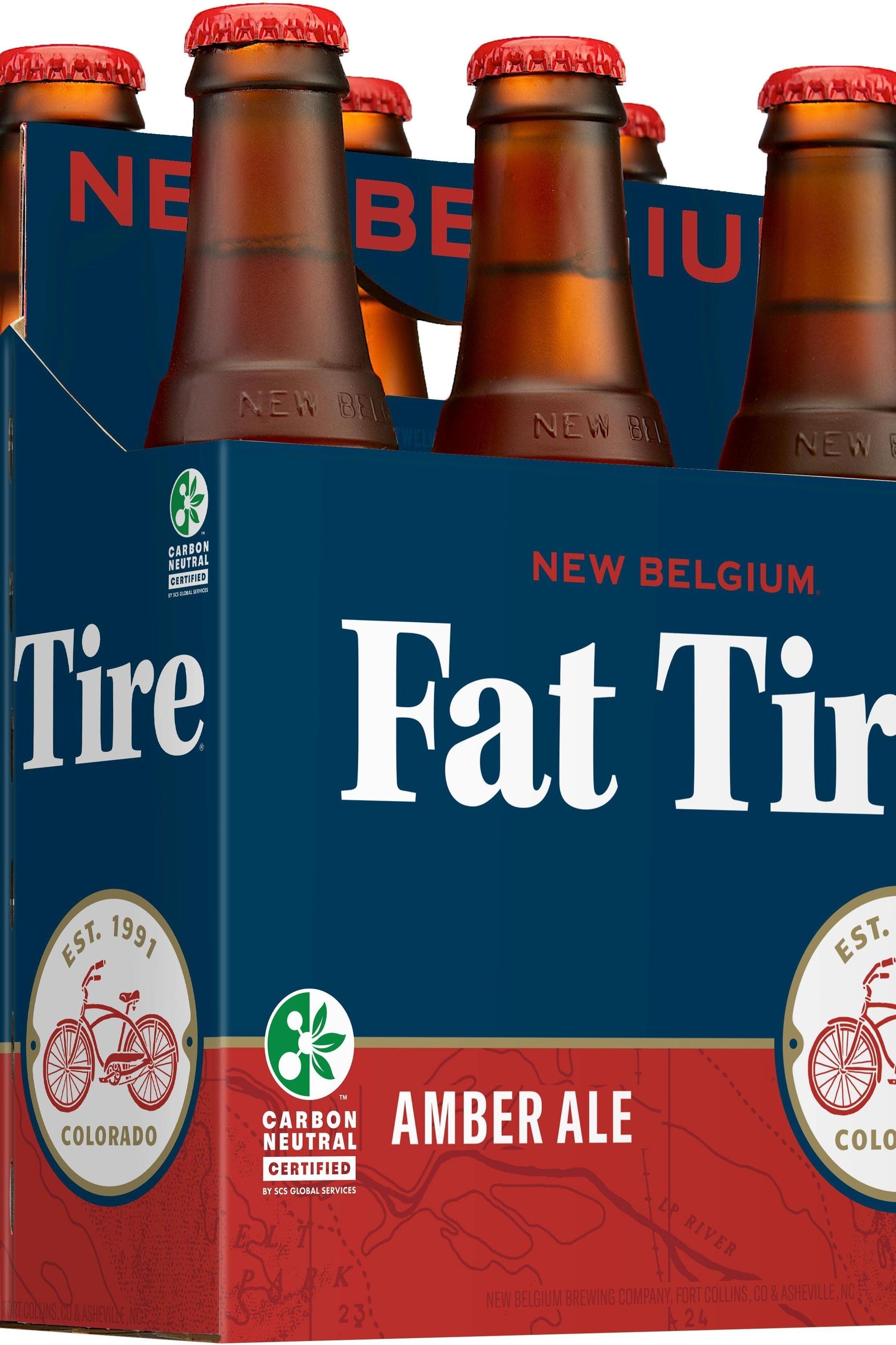 New Belgium Brewing Fat Tire Ale Beer 6-Pack