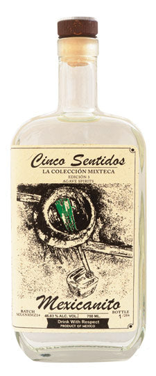 5 Sentidos Mexicanito Uncertified Edicion 3 Oaxaca Mezcal 750ml