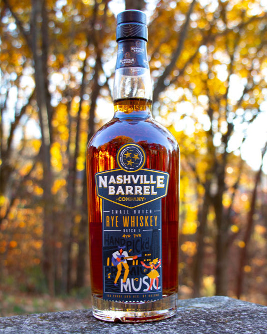 Nashville Barrel Small Batch Rye Whiskey