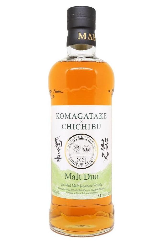 2021 Mars Malt Duo Komagatake & Chichibu Blended Malt Whisky 750ml