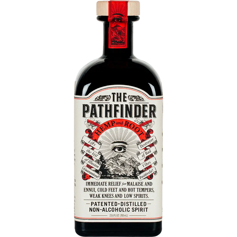The Pathfinder Hemp and Root Non-Alcoholic Spirit