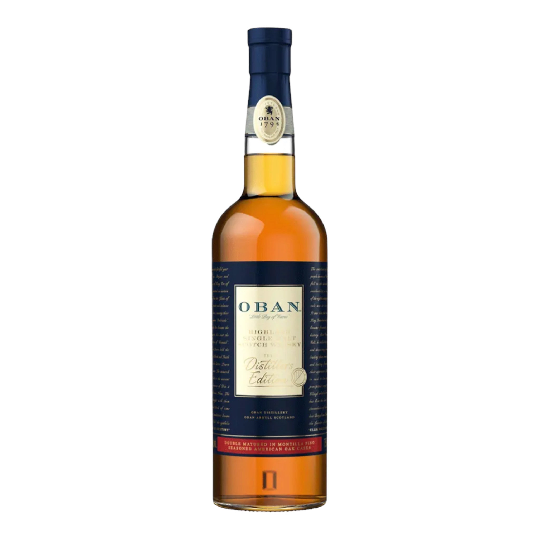 Oban Distillers Edition Double Matured Single Malt Scotch Whisky 750ml
