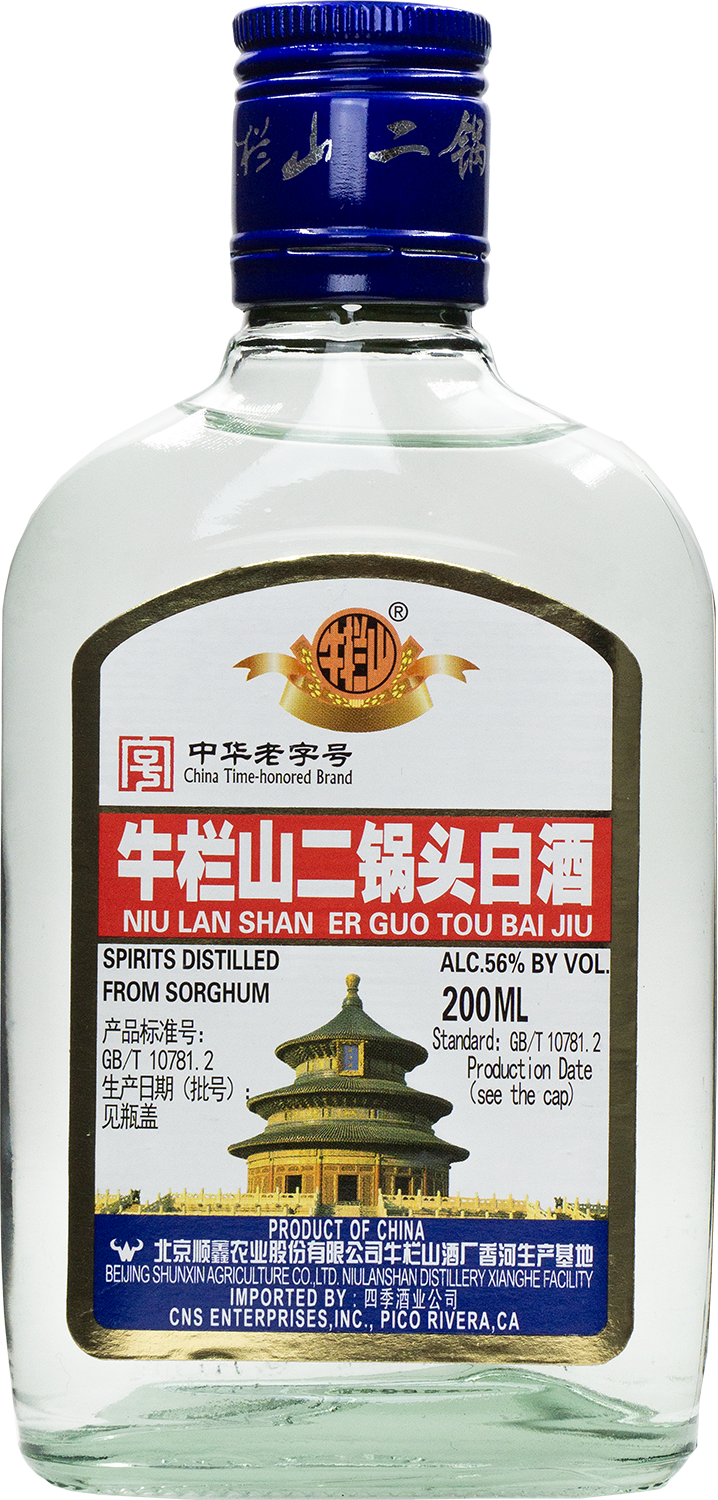 Niu Lan Shan Er Guo Tou Baijiu 200ml