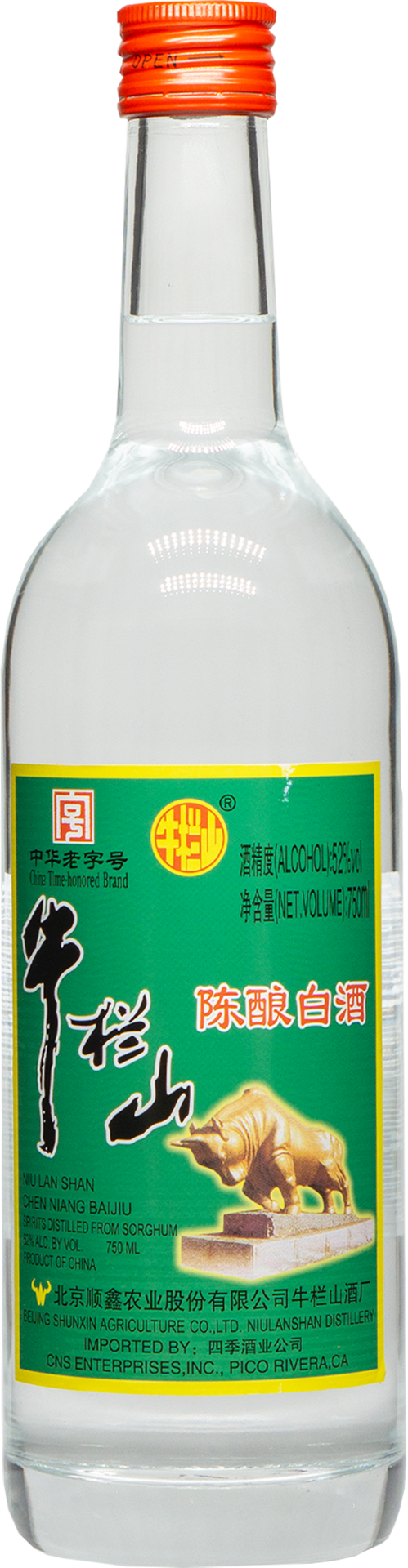 Niu Lan Shan Chen Niang Baijiu 750ml