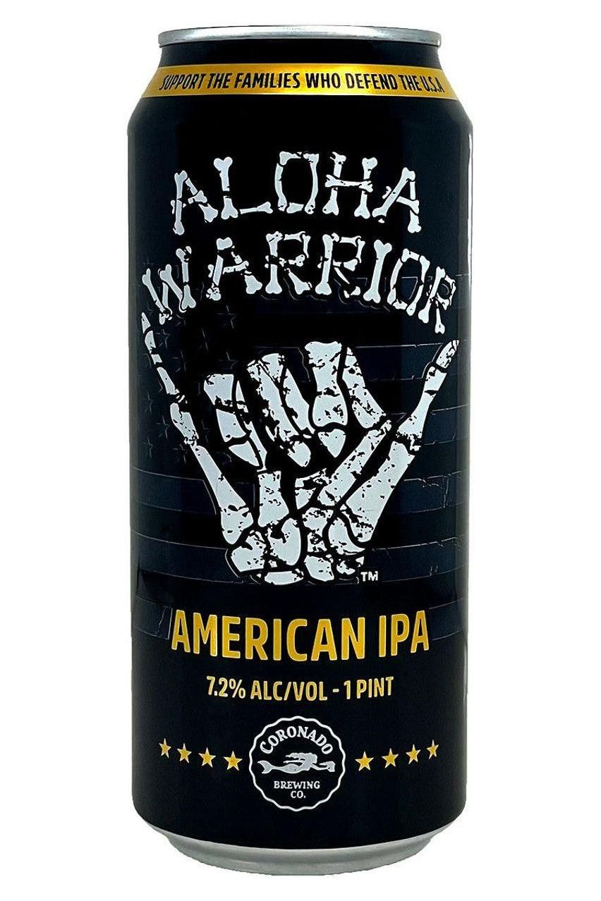Coronado Brewing Co. Aloha Warrior American IPA Beer 6-Pack