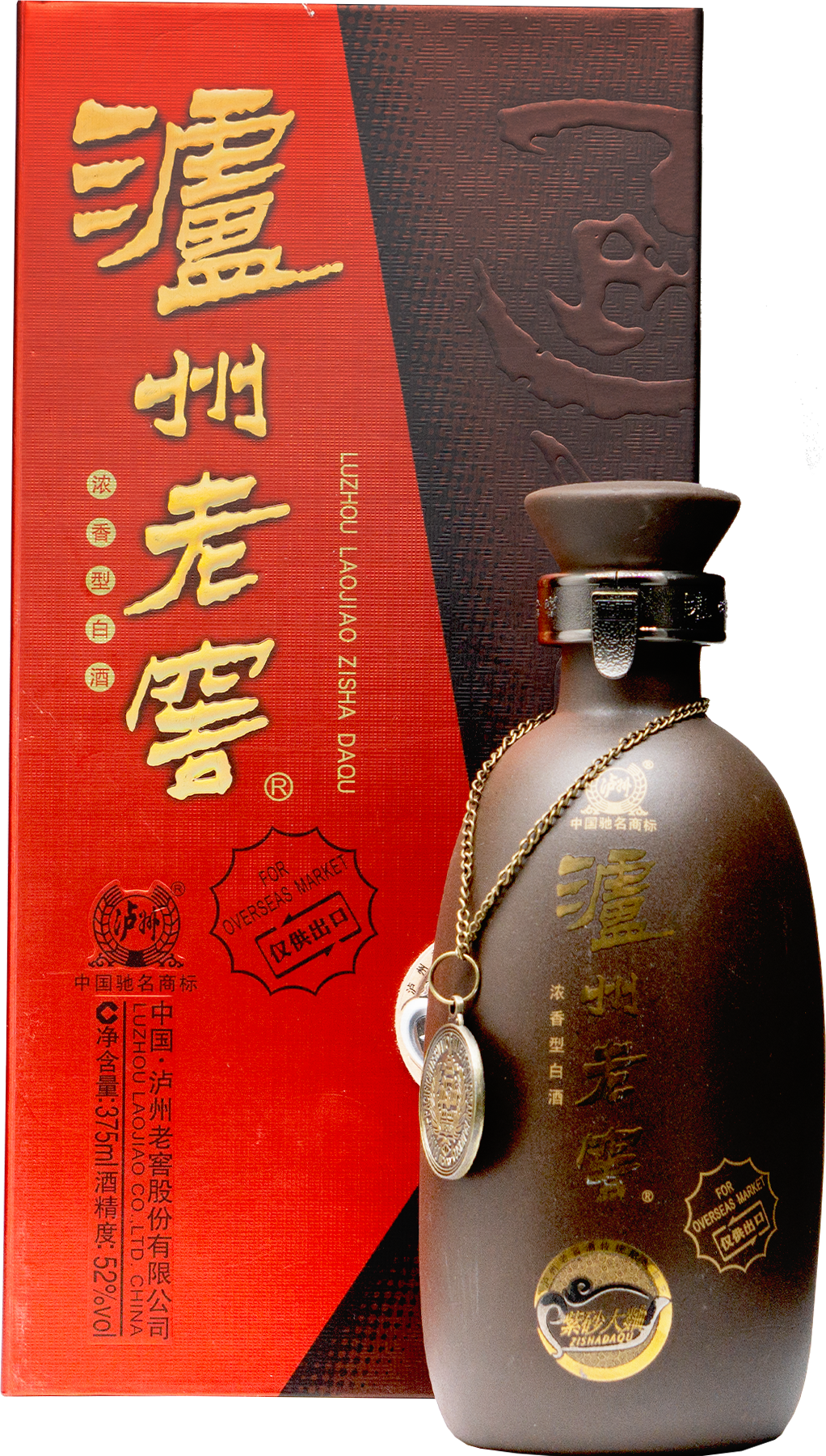 Luzhou Laojiao Zisha Da Qu Baijiu 375ml