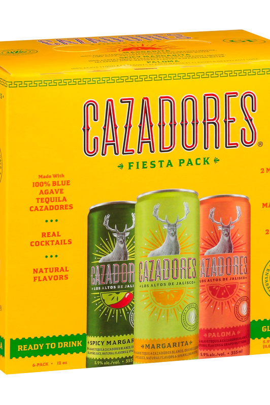 Cazadores Fiesta Pack Cocktail Variety 6-Pack