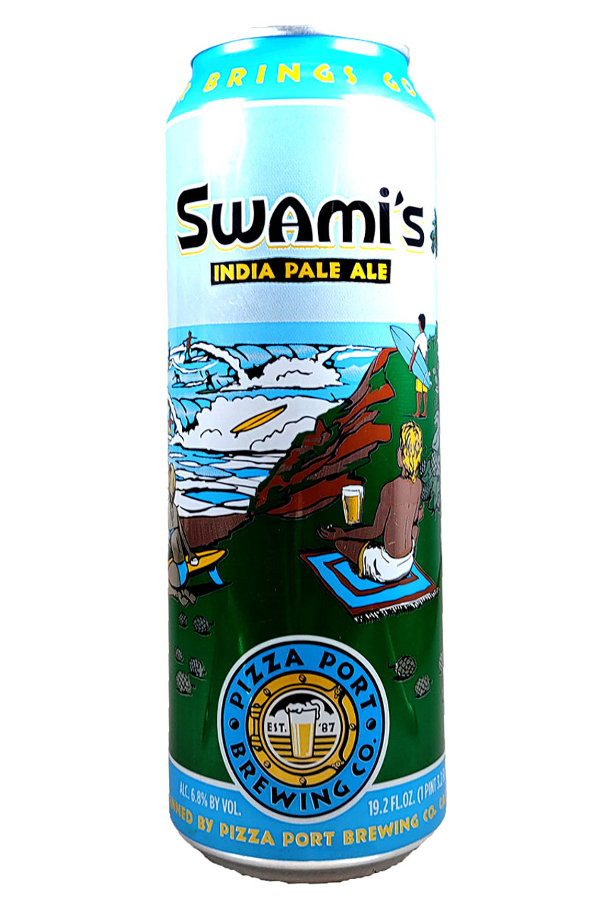 Pizza Port Swami's IPA Beer 19.2-Oz