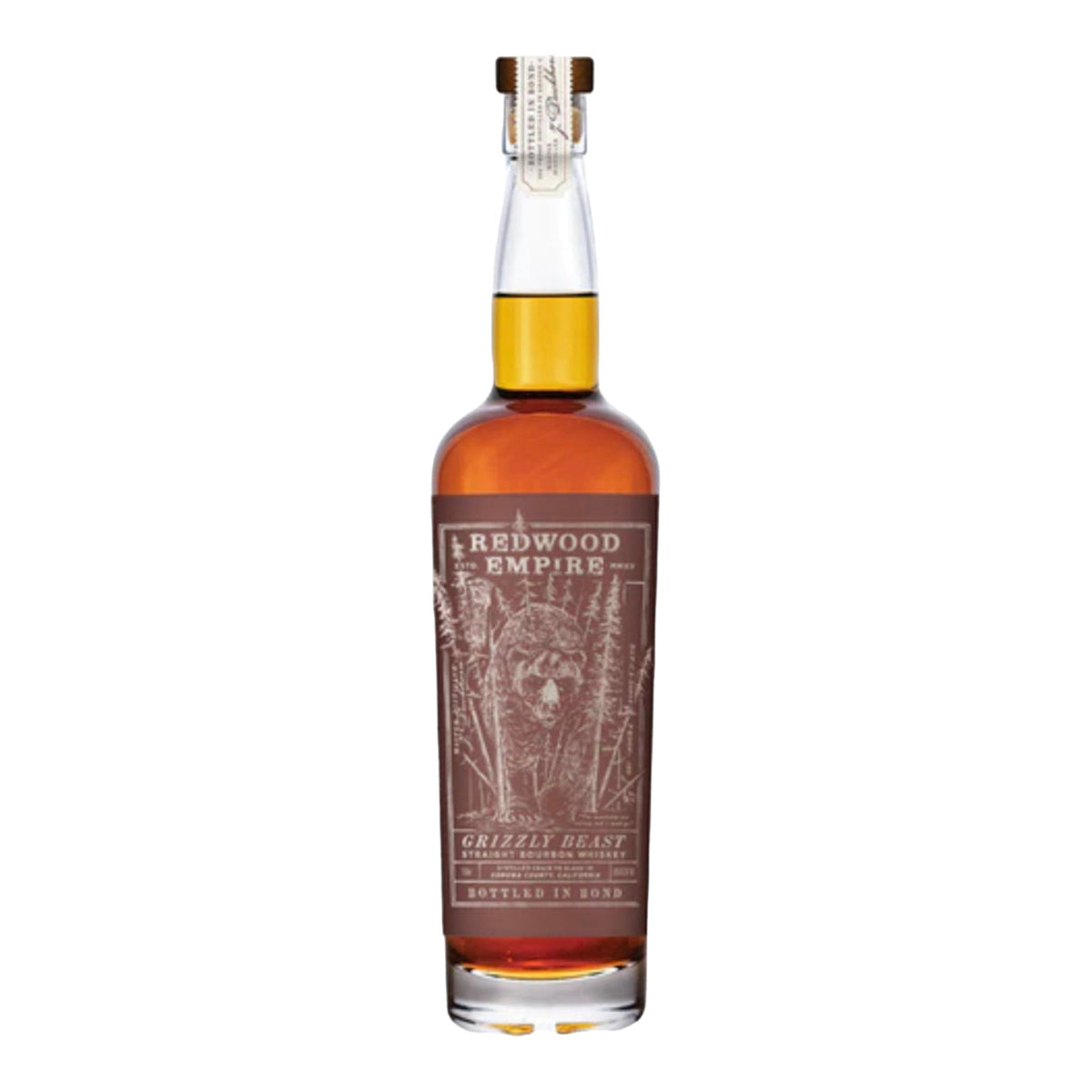 Redwood Empire Grizzly Beast Batch #3 Straight Bourbon Whiskey 750ml