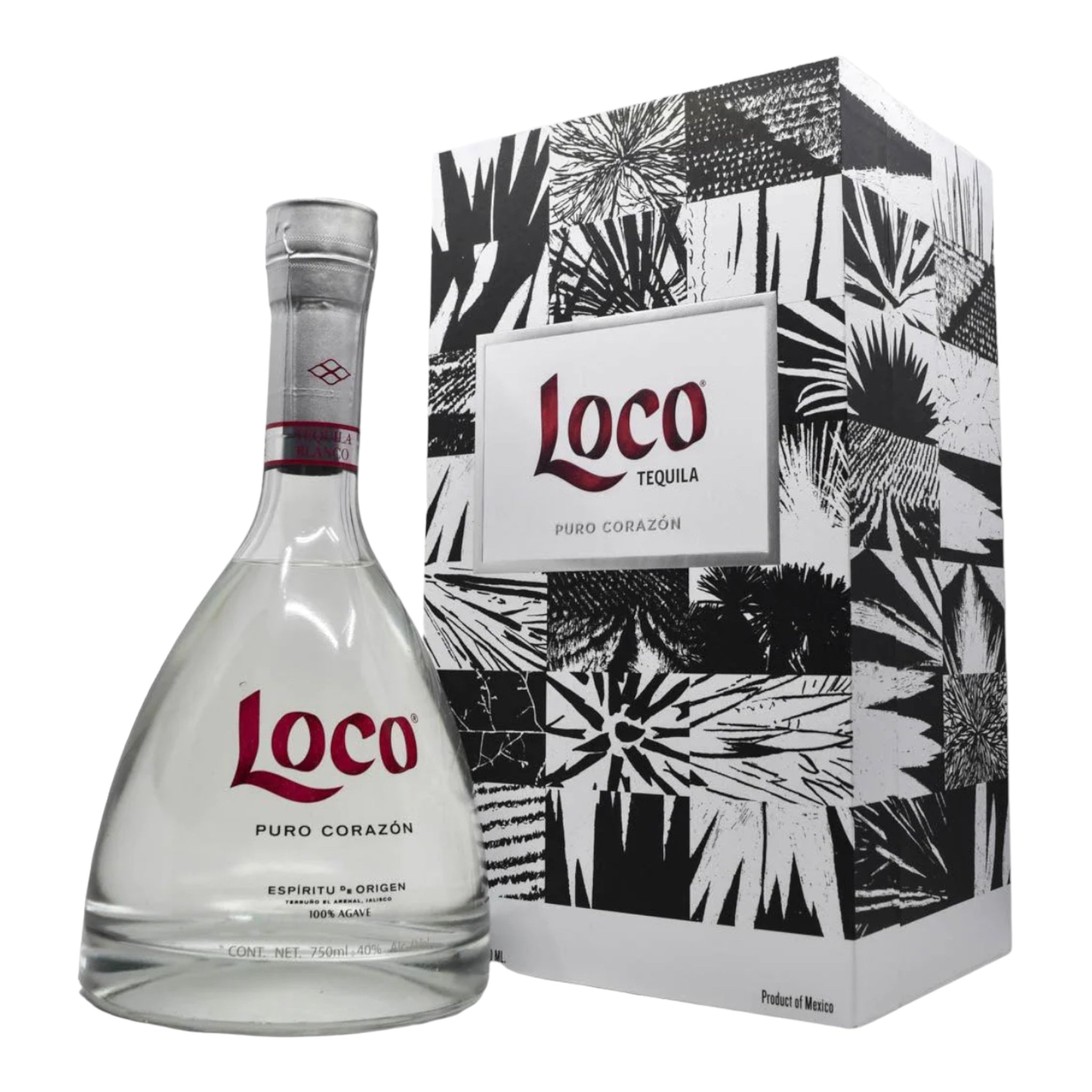 Loco Puro Corazon Blanco Tequila 750ml