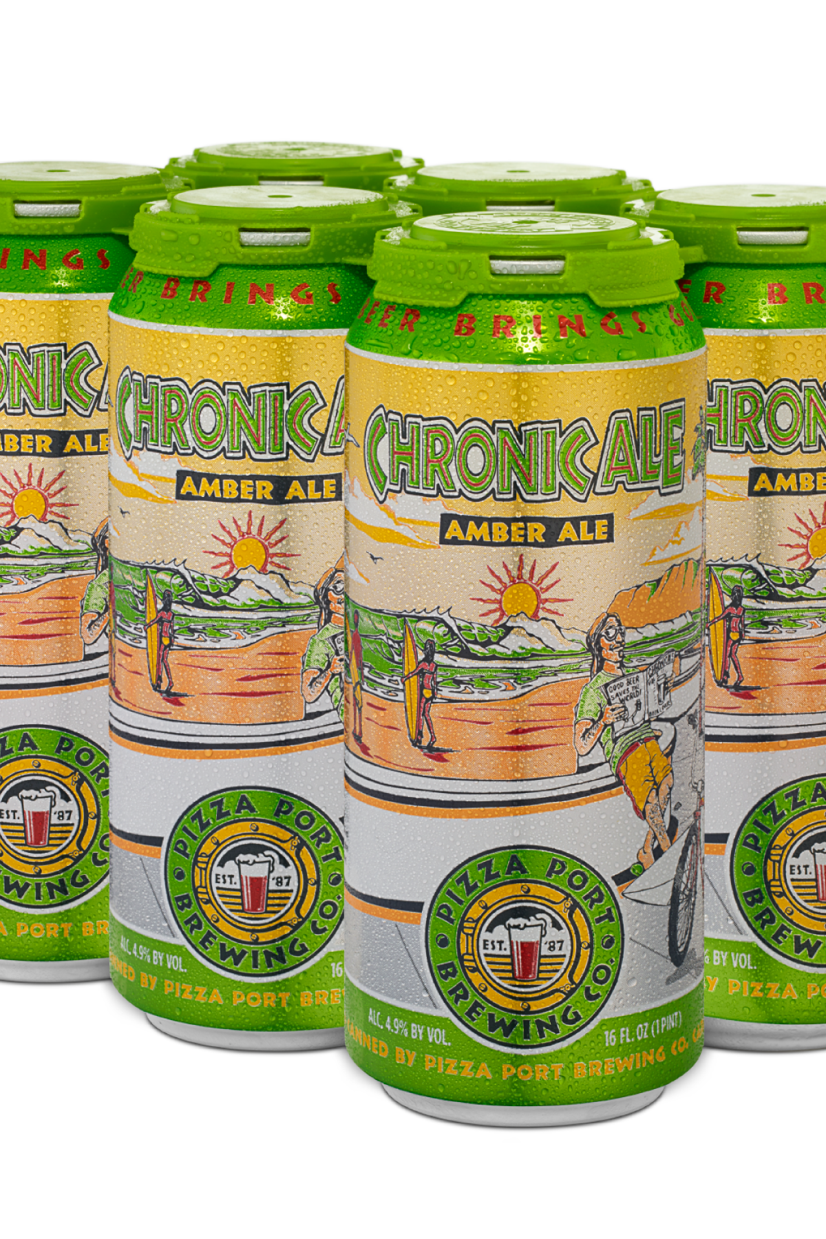 Pizza Port Chronic AlemAmber Beer 6-Pack
