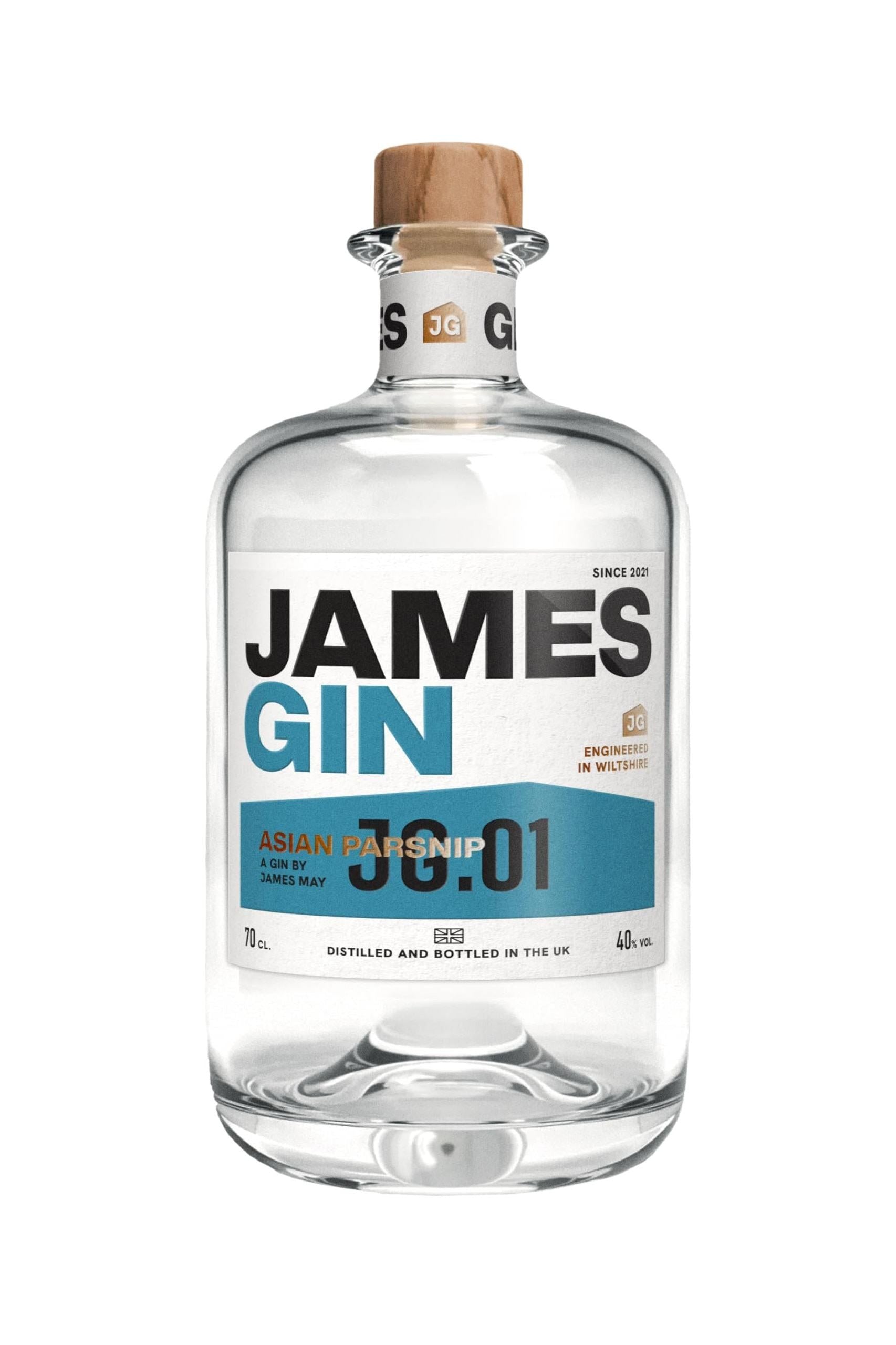 James Gin By James May Asian Parsnip Gin 750ml