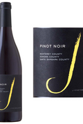 J Vineyards & Winery Black Label Monterey Sonoma Santa Barbara Pinot Noir 750ml