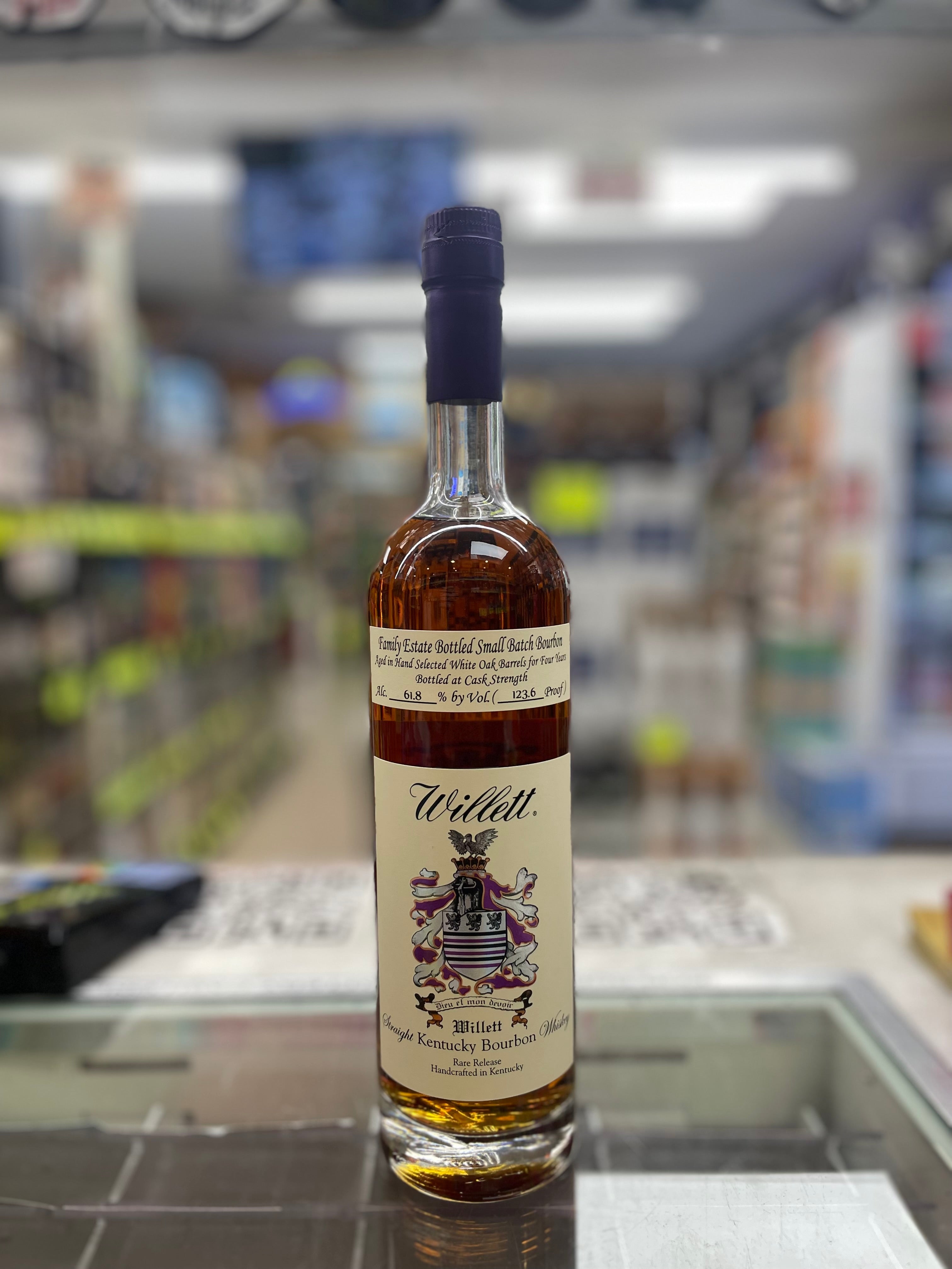 Willett Pot Still Reserve 123.6 Proof Kentucky Straight Bourbon Whiskey 750ml