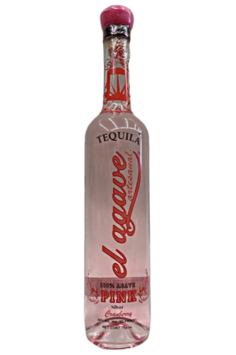 El Agave Artesanal Pink Cranberry Silver Tequila 750ml