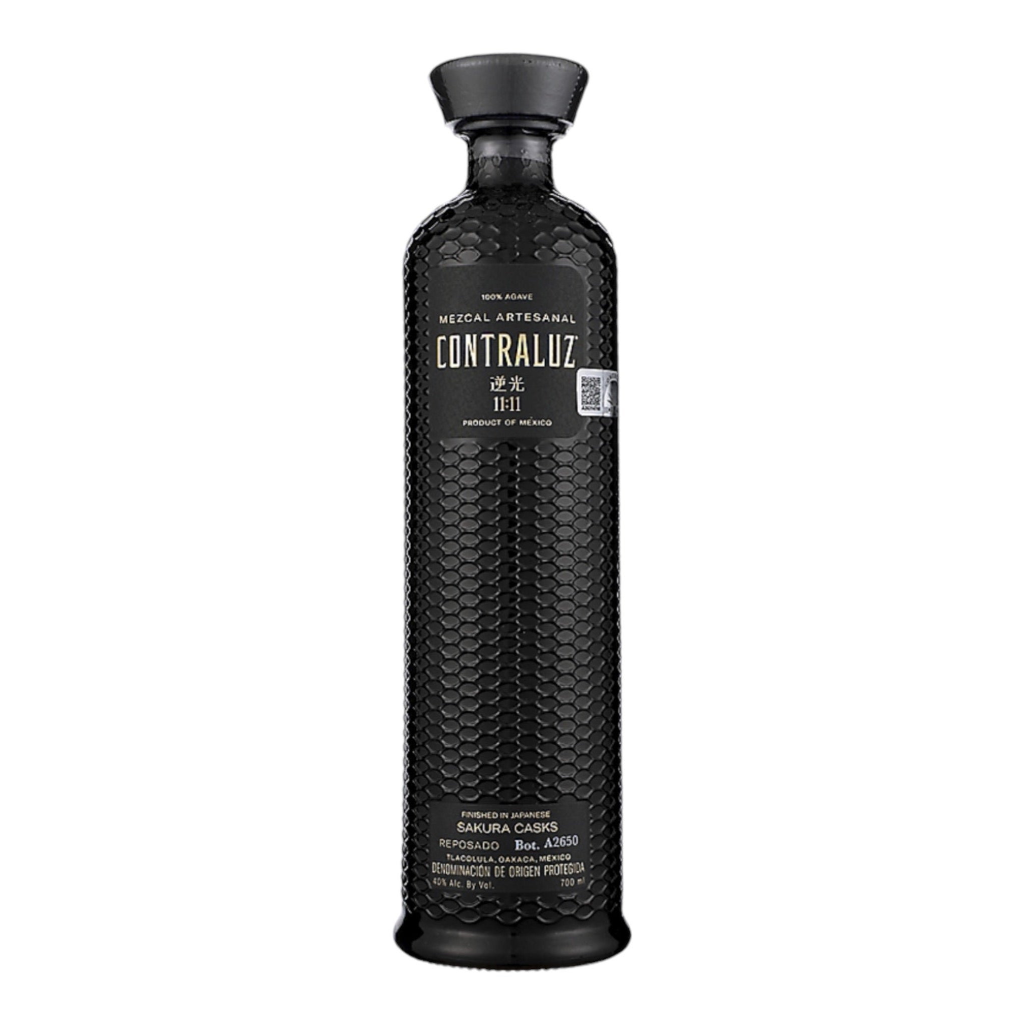 Contraluz 11-11 Sakura Cask Mezcal Reposado 750ml