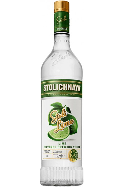 Stolichnaya Lime Vodka 1Lt