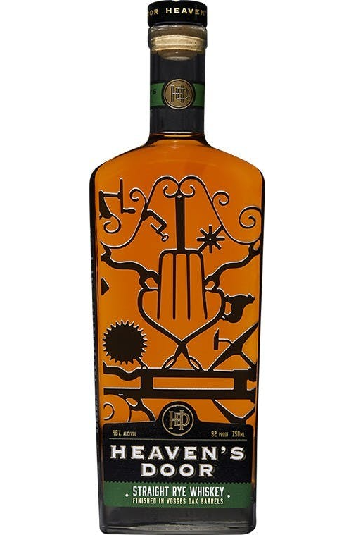 Heaven's Door Straight Rye Whiskey 750ml