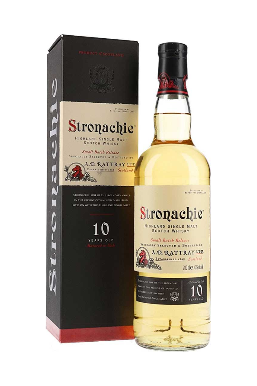 A.D. Rattray Stronachie Small Batch 10 Year Old Single Malt Scotch Whisky 750ml