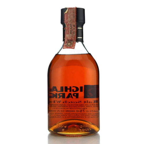 1980 Highland Park 12 Year Old Limited Edition Queen Elizabeth II's Visit to Italy Single Malt Scotch Whisky 750ml