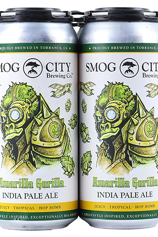 Smog City Amarilla Gorilla IPA Beer