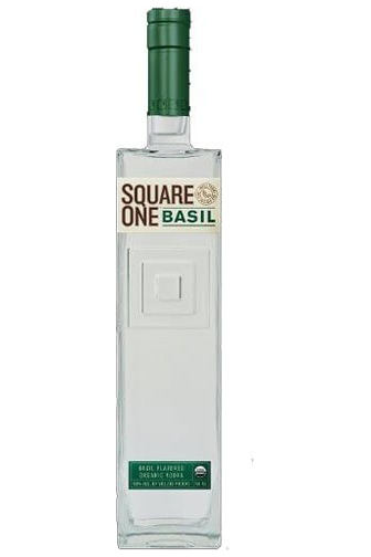 Square One Basil Flavored Organic Vodka 750ml