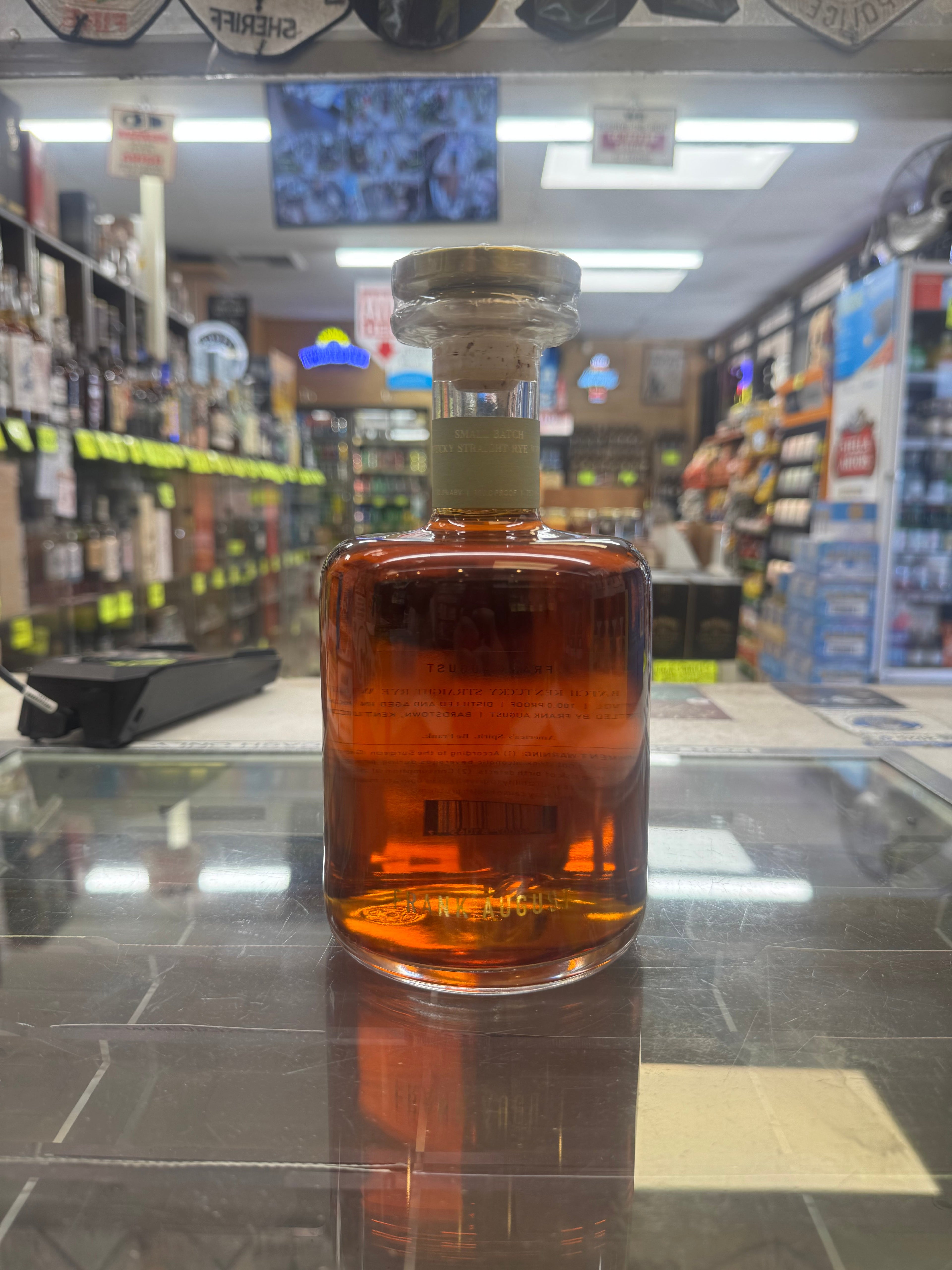 Frank August Small Batch Kentucky Straight Rye Whiskey 750ml
