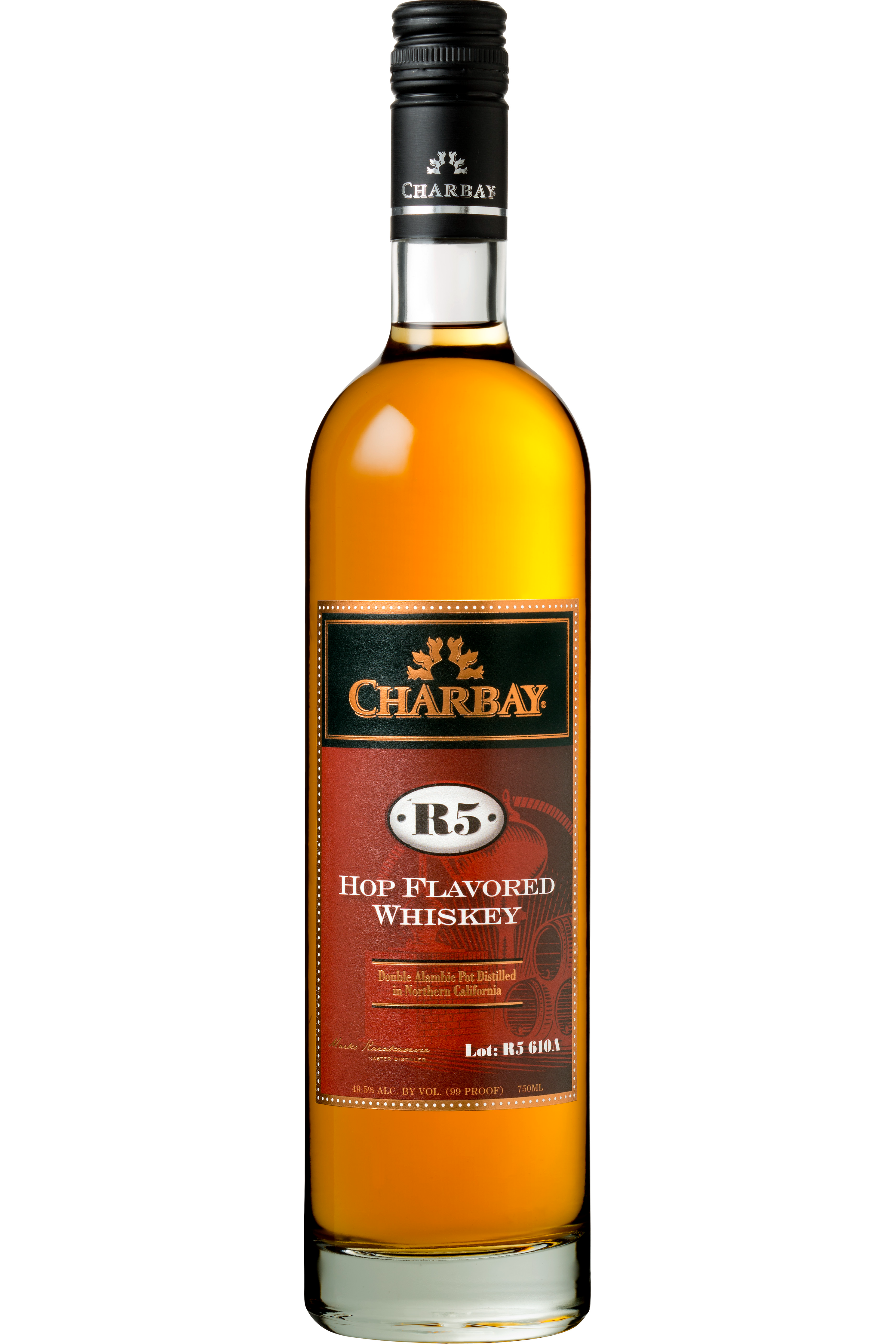 Charbay R5 Aged Hop Flavoured Whiskey 750ml