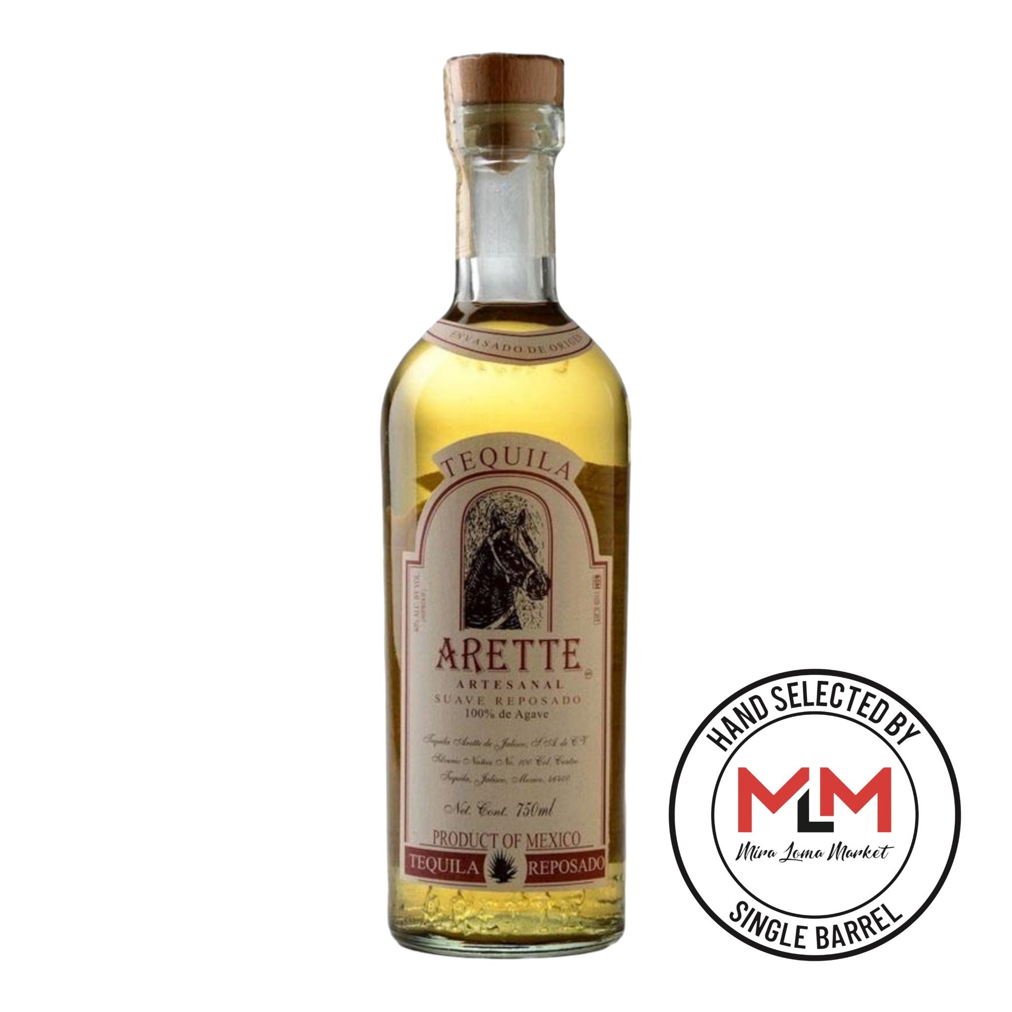 Arette Single Barrel MLM Exclusive Reposado Tequila 750ml