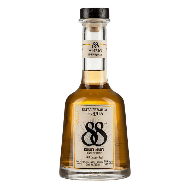 88 Tequila Anejo Single Estate Tequila 750 ml