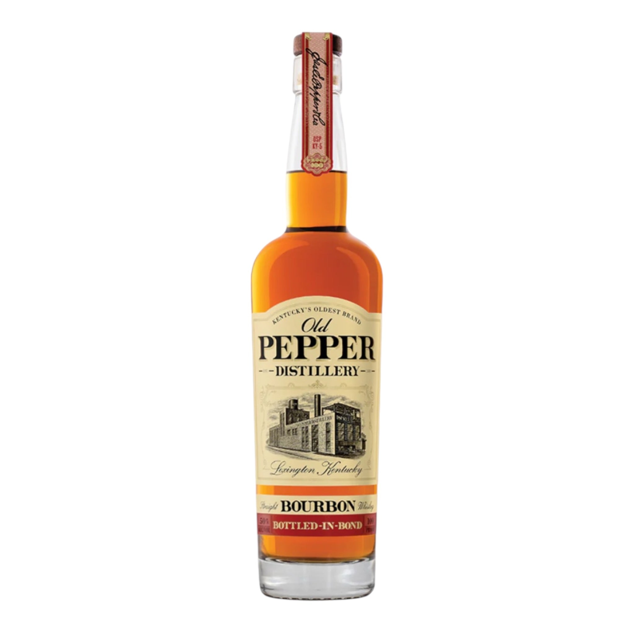 James E. Pepper Old Pepper Bottled-In-Bond Straight Bourbon Whiskey 750ml