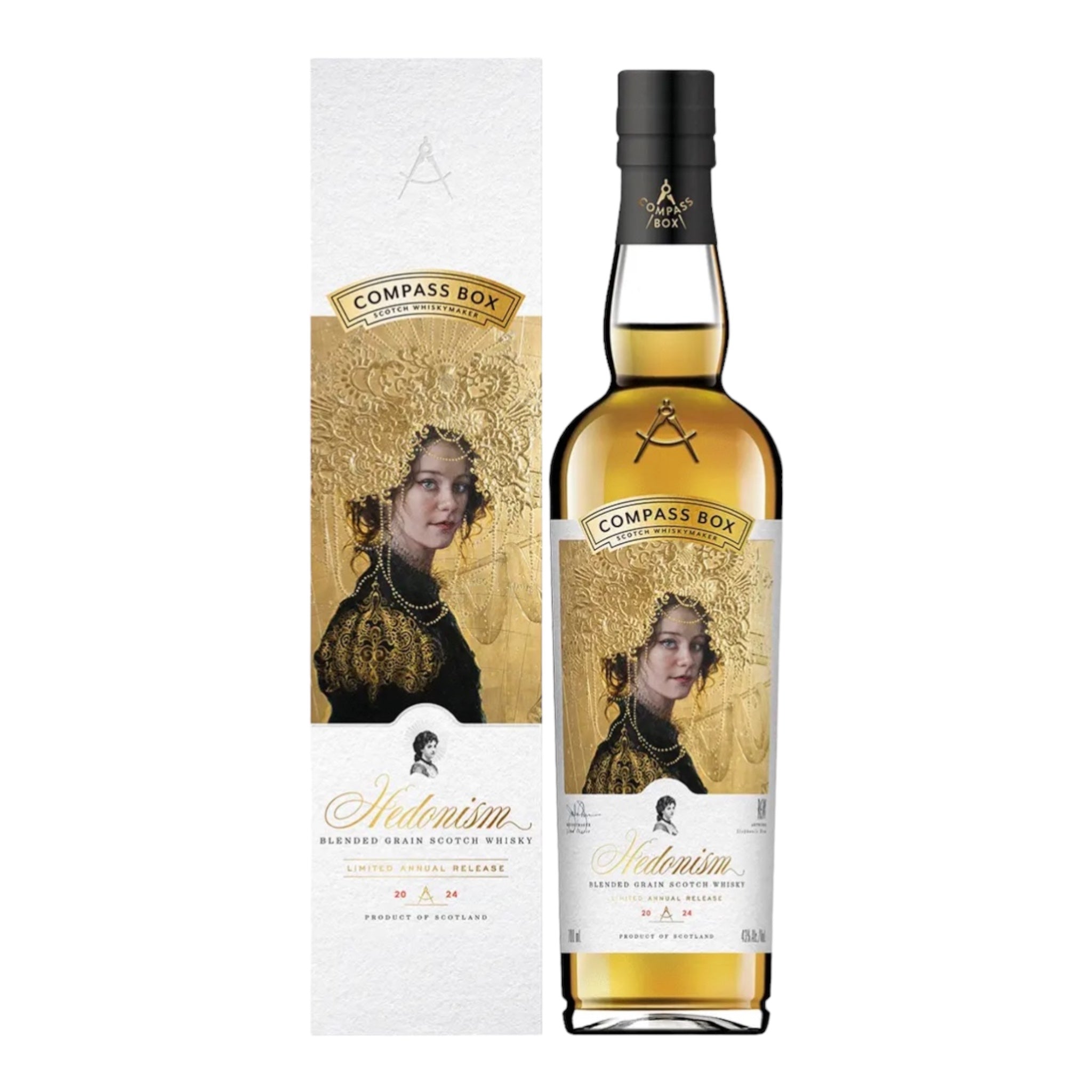 2024 Compass Box Hedonism Blended Grain Scotch Whisky 750ml