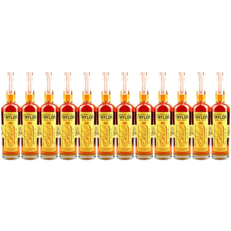 Colonel E.H. Taylor Jr. Small Batch Bourbon Whiskey 750ml Bundle 12-Pack