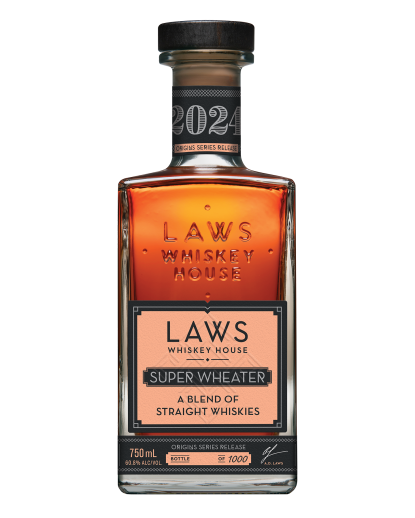 A.D. Laws Origin Series Super Wheater Blended Straight Whiskey 750ml