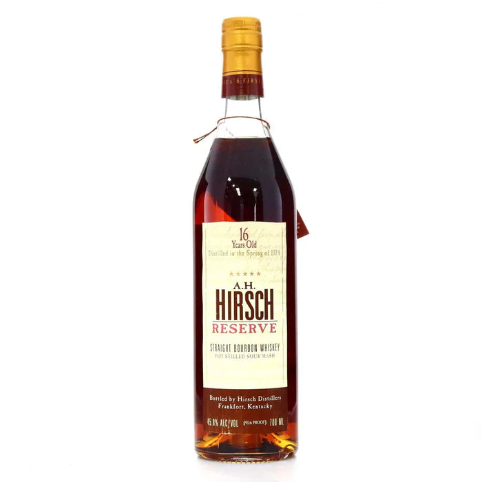 1974 A.H. Hirsch 16 Year Old Straight Bourbon Whiskey 750ml