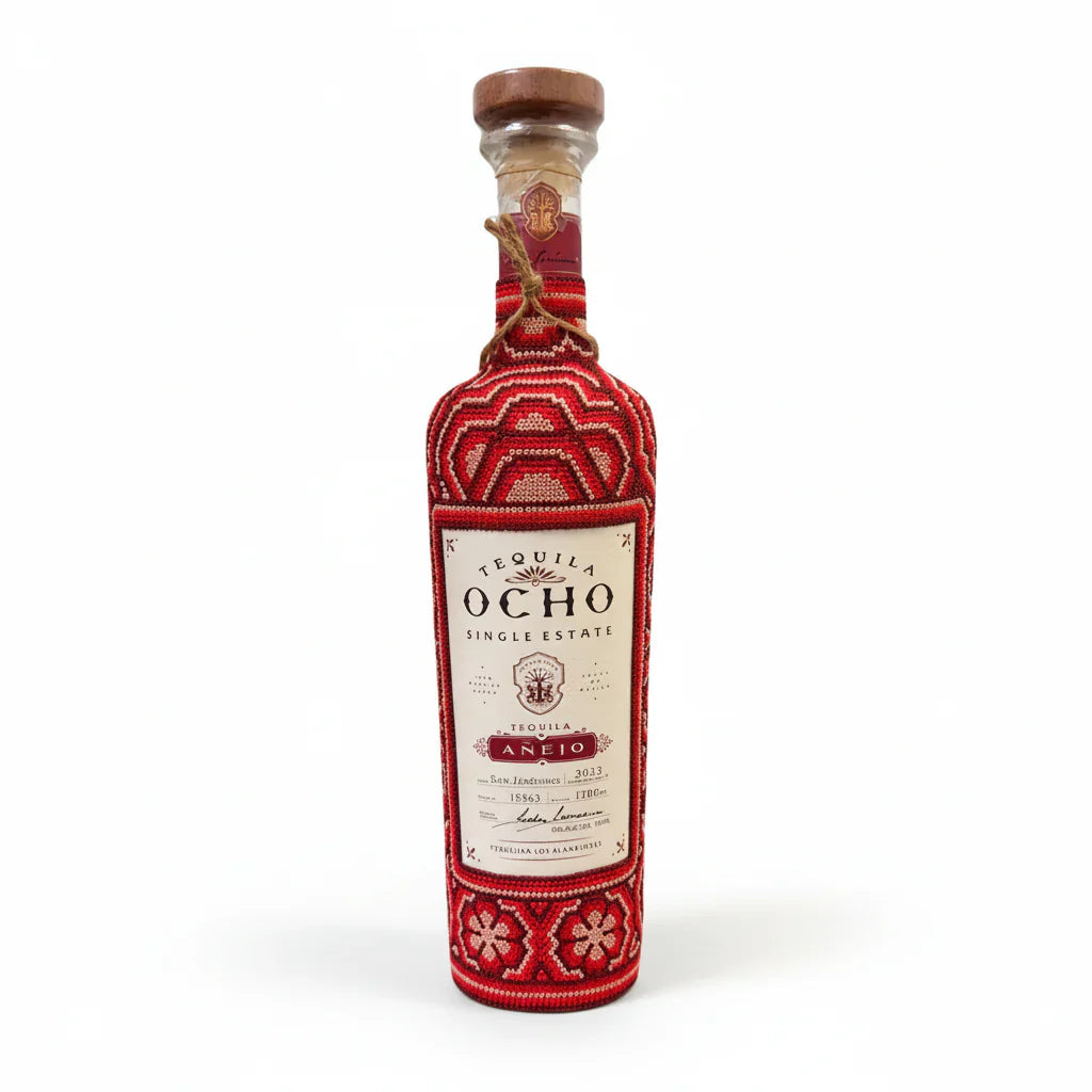 Tequila Ocho Arte Huichol Series Anejo Tequila 750ml