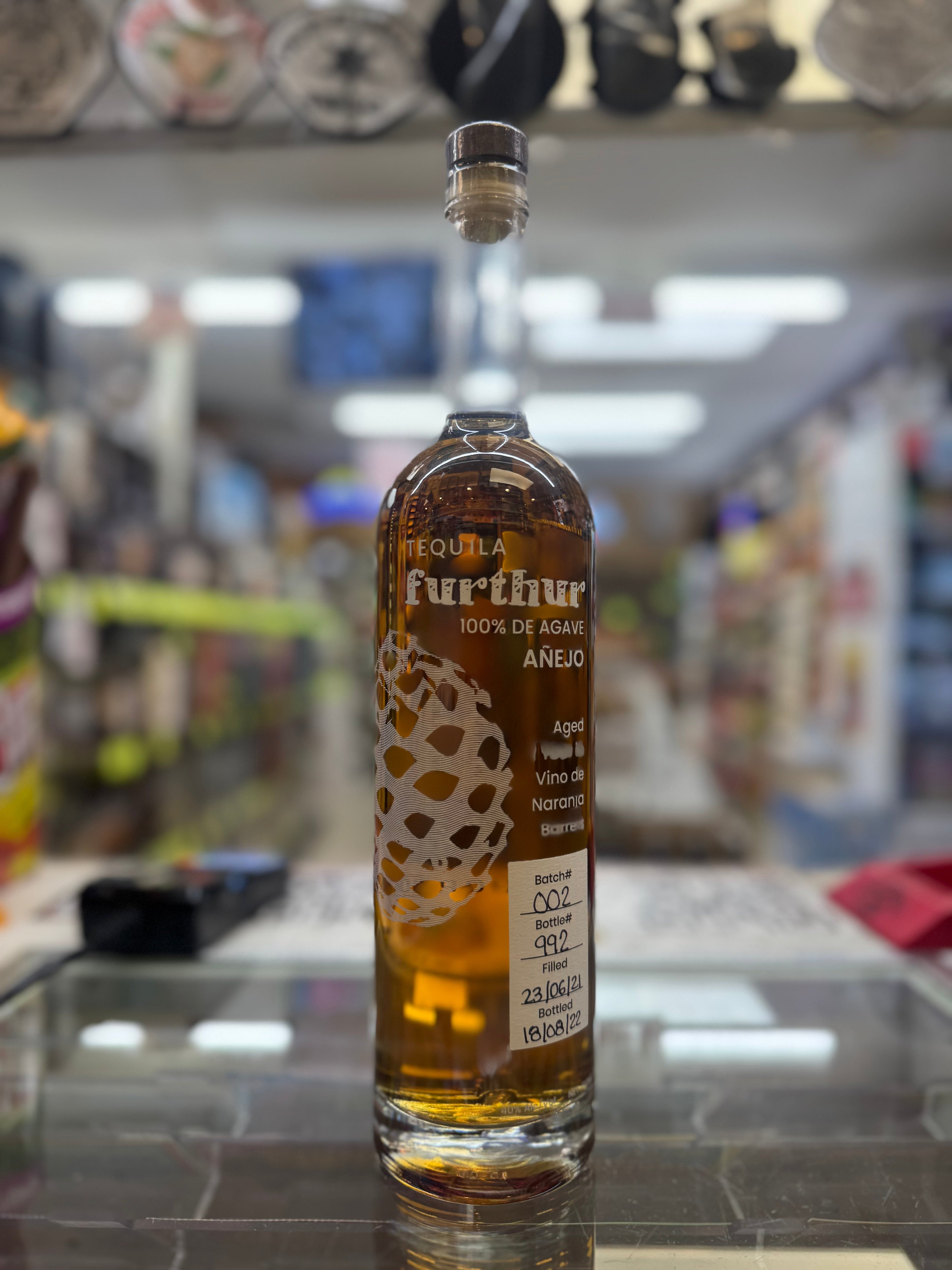 Further Vino de Naranja Cask Finish Anejo Tequila 750ml
