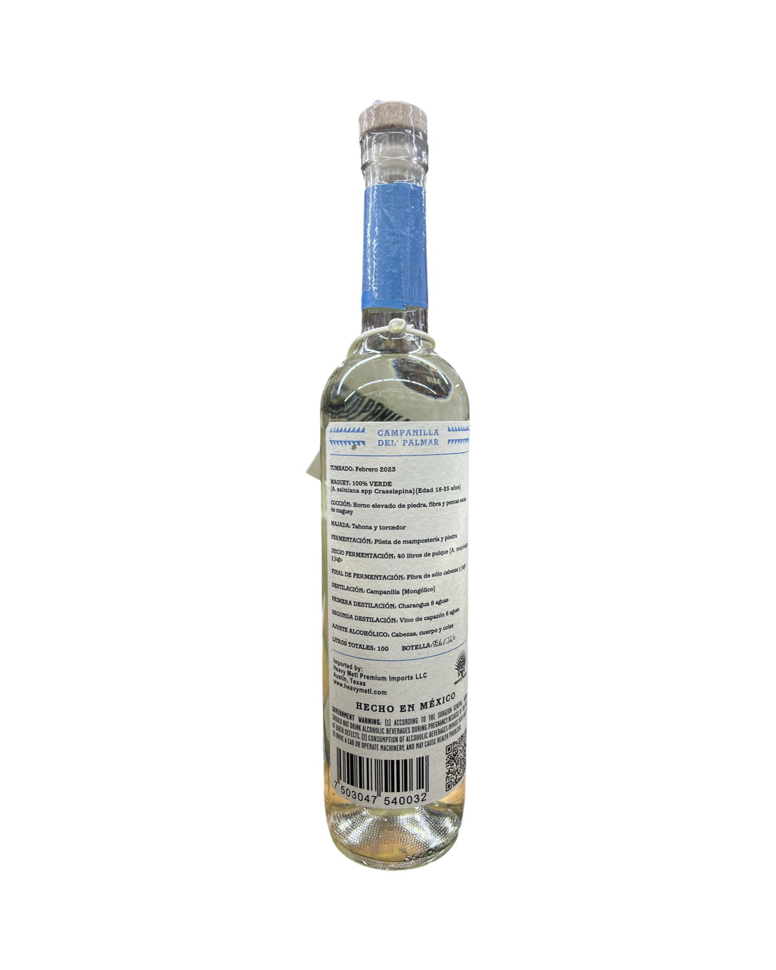 Campanilla Del Palmar Verde Maria de la Luz Martinez Mezcal