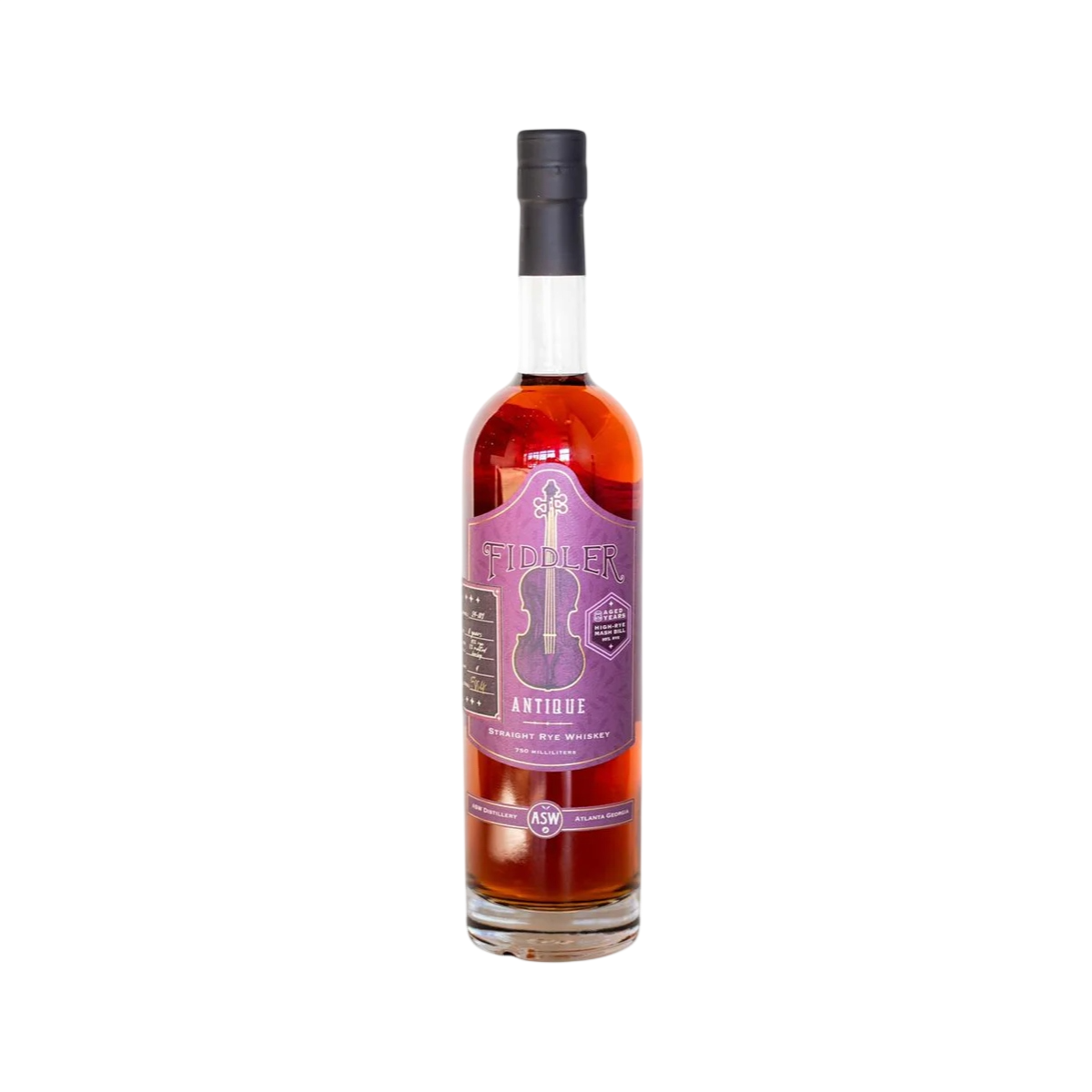 ASW Distillery Fiddler Antique Rye 750 ml