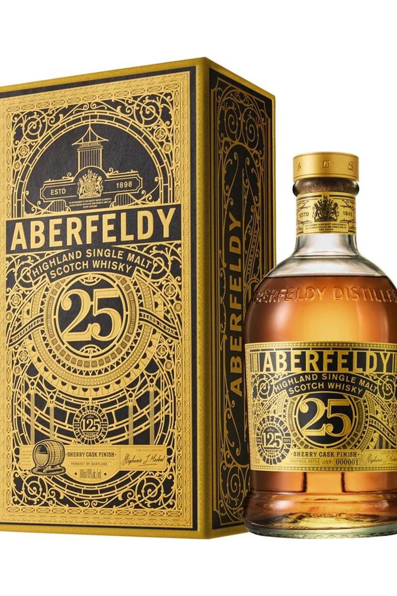 Aberfeldy 125th Anniversary Limited Edition 25 Year Old Single Malt Scotch Whisky 700ml